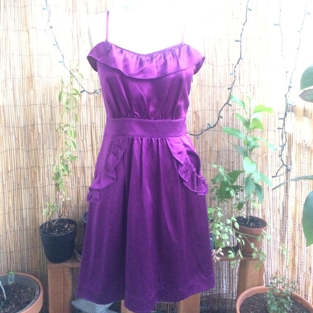 Marc by Marc Jacobs Cocktail Dress Purple 0